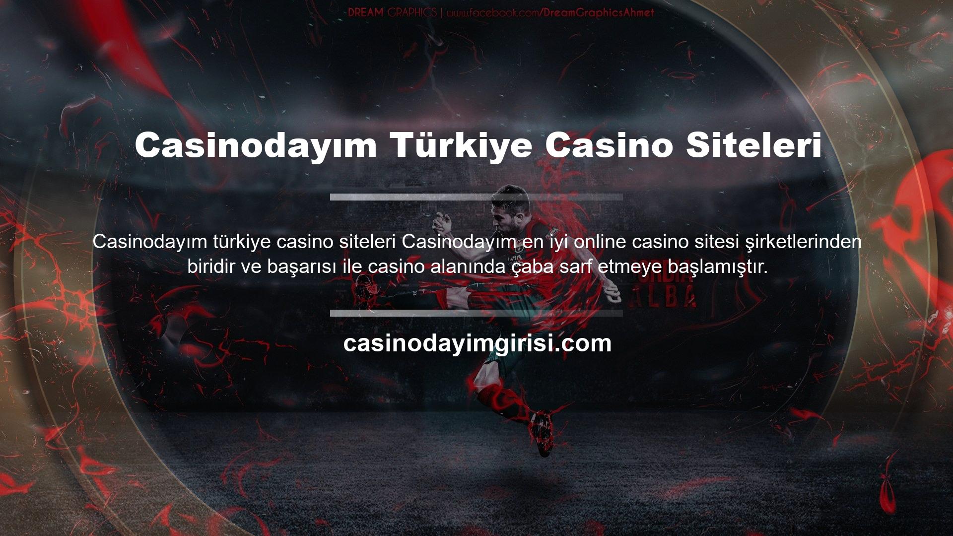 Casinodayım, Türkçe çevirisinde kusurlar olmasına rağmen, oyunlarının kalitesiyle bunu dengelemek amacıyla kısa bir süre önce kumarhane web sitesini Türkçe'ye çevirdi