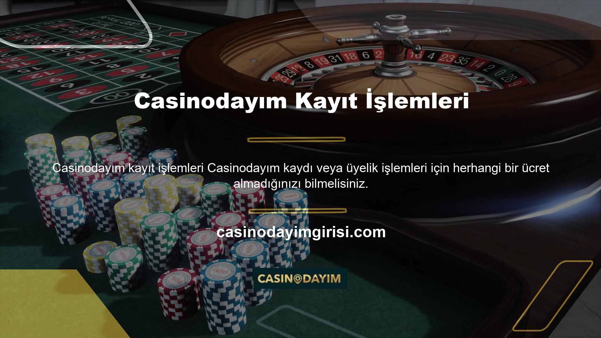 Casinodayım Bilgileri